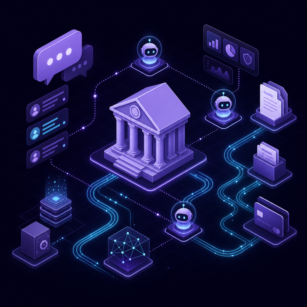 Conversational, Generative and Agentic AI in Banking Operations