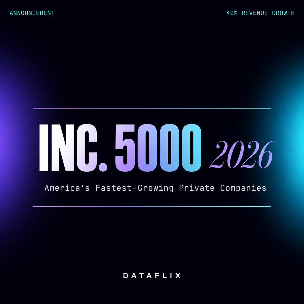 Dataflix Named on the 2026 Inc. 5000 List